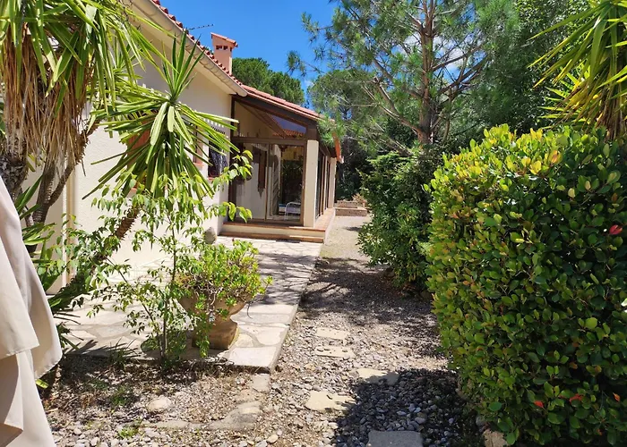 Climatisée Avec Piscine Privative, Près D'argelès, Proche Et Montagnes - Fr-1-776-66 Villa *